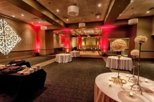 Fabulous Lounge and Cocktail Holiday Party set at the Red Oak Ballroom B in Fort Worth, Sundance Square