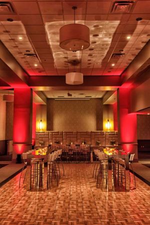 Fabulous Lounge and Cocktail Holiday Party set at the Red Oak Ballroom B in Fort Worth, Sundance Square