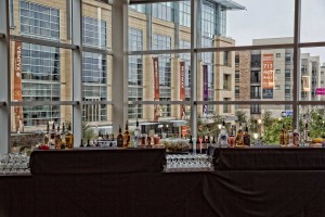 bar with view of CityCenter in Houston