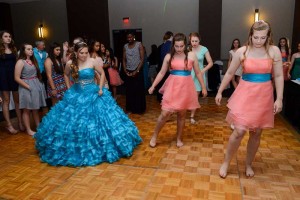 Sweet 16 Special Celebration dancing at the Red Oak Ballroom