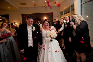 Bride and Groom Departure at the Red Oak Ballroom in Houston, CityCentre