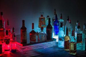 Custom, colorful hosted bar service available at the Red Oak Ballroom
