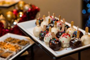 Red Oak Ballroom Houston/CiryCentre set for a Holiday Party