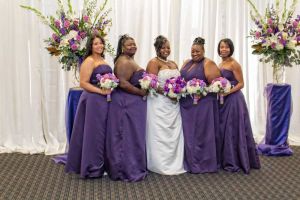 Bride's Court at the Red Oak Ballroom in Austin